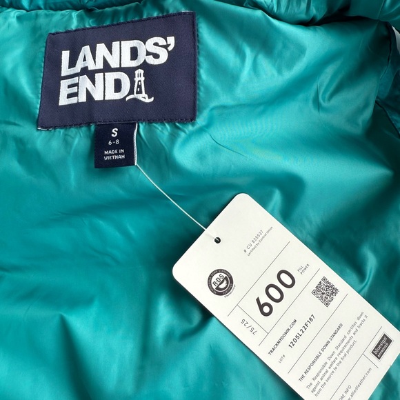 NWT Land’s End Women's Down Puffer Vest Jacket - Picture 7 of 13
